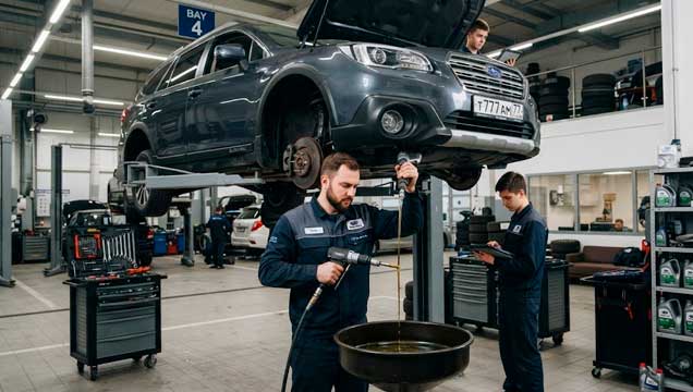 техническое обслуживание автомобиля